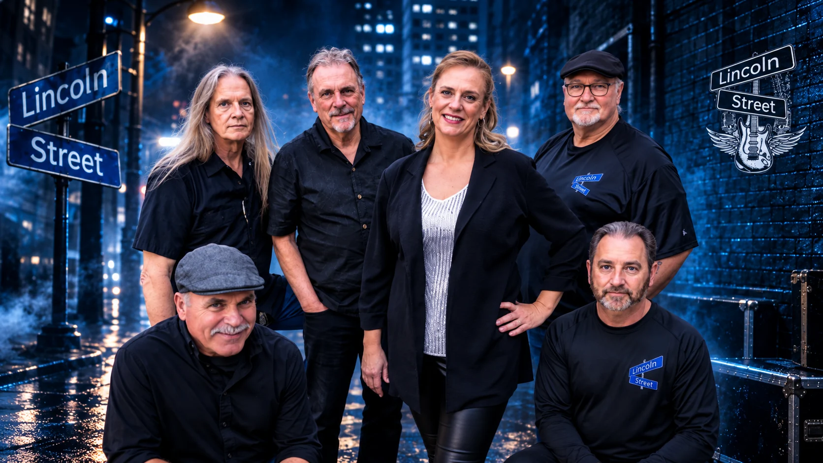 Lincoln Street Band homepage hero preview